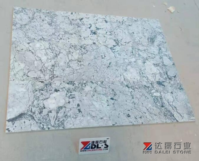 China Arabescato White Marble Thin Tiles Polished Tiles