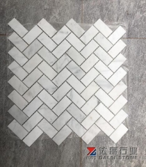 Carrara White Mosaic Tiles Kitchen Mosaic Tiles