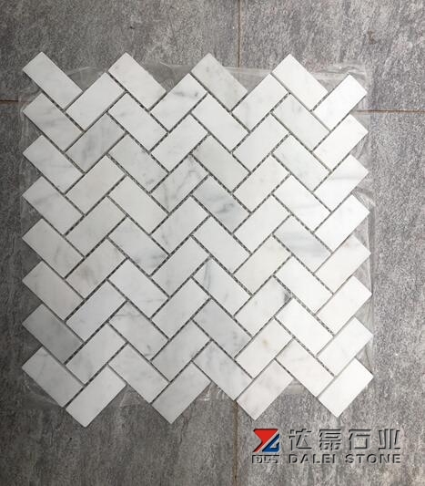 Carrara White Mosaic Tiles Kitchen Mosaic Tiles