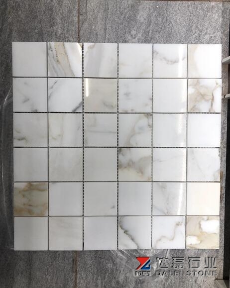 Calacatta Marble Mosaic Tiles Bathroon Tiles Wholesale