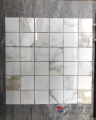 Calacatta Marble Mosaic Tiles Bathroon Tiles Wholesale