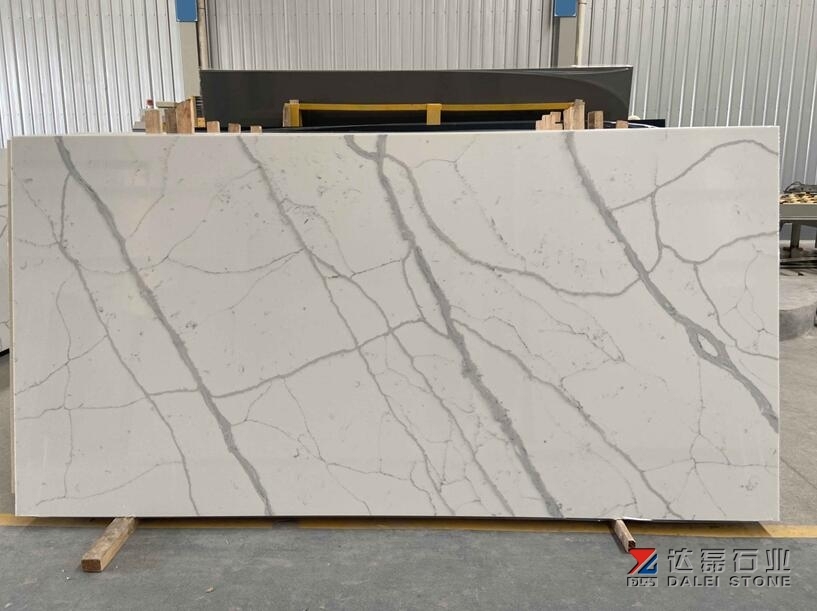 White Calacatta Big Slabs Good Price Install For Countertops Backspalsh