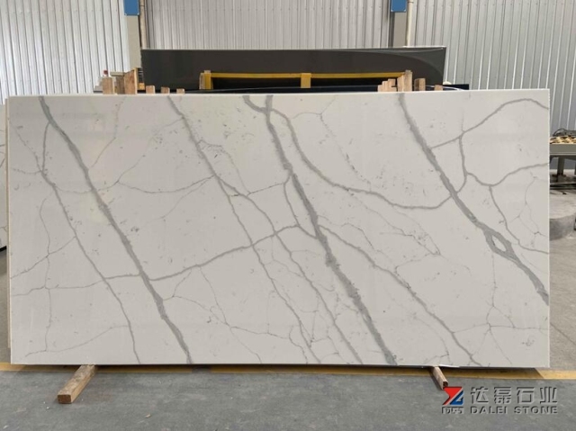 White Calacatta Big Slabs Good Price Install For Countertops Backspalsh