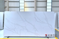 Calacatta Super White Quartz Big Slabs Wholesale