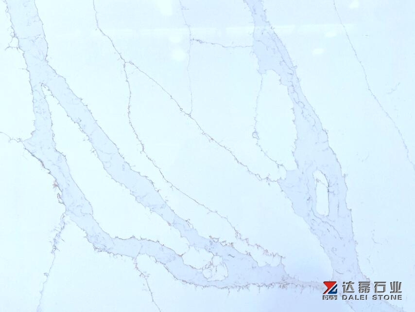 Calacatta Super White Quartz Big Slabs Wholesale