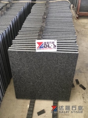 Angola Black Flamed Waterjet For Outdoor Paver And Copings Use