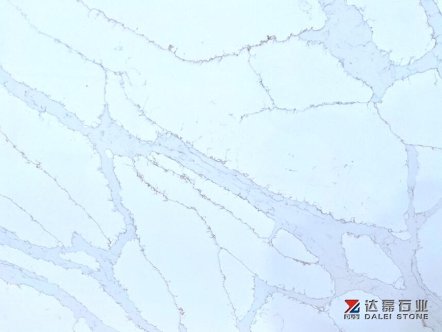 Calacatta Super White Quartz Big Slabs Wholesale