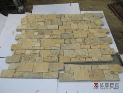 Yellow Color Beige Color Ledgestone Tiles Wholesale