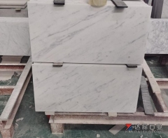 Carrara White Marble Thin Tiles Honed