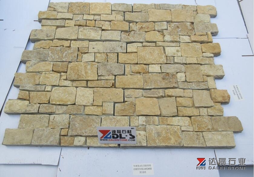 Yellow Color Beige Color Ledgestone Tiles Wholesale