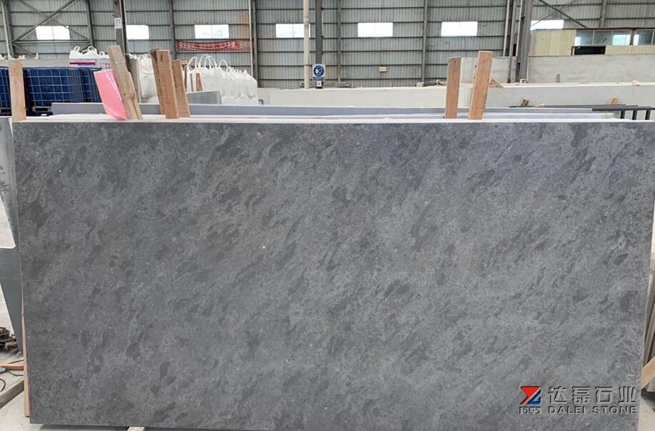 Concrete Grey Color Quartz Stone Popular Now