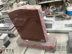 Imperial Red Granite Monument Upright Tombstone Wholesale