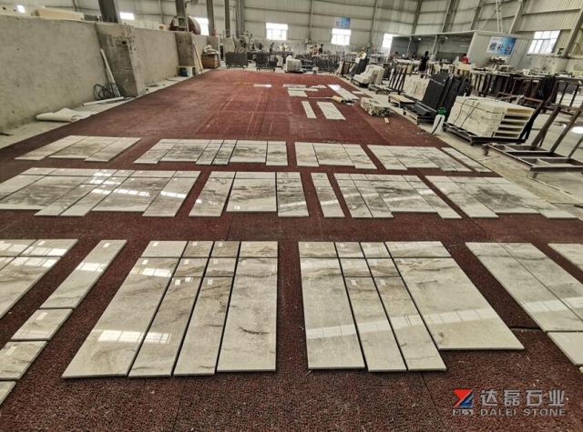 Grey Marble Tiles for Wall Cladding Design Sense Pattern
