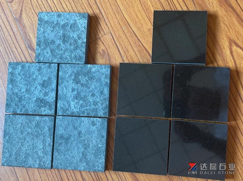 Pure Black Granite China Black Cube Stone Polished