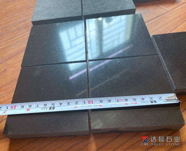 Pure Black Granite China Black Cube Stone Polished