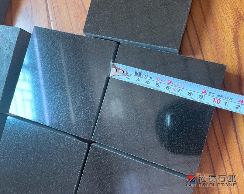 Pure Black Granite China Black Cube Stone Polished