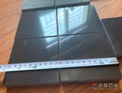 Pure Black Granite China Black Cube Stone Polished