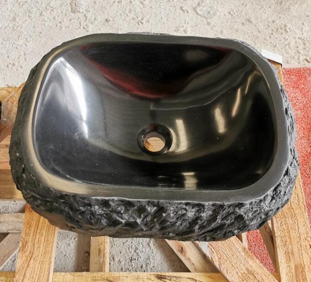 Hainan Black Basalt Sinks For Bathroom