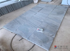 Grey Landscape Stone Granite Tiles Flamed