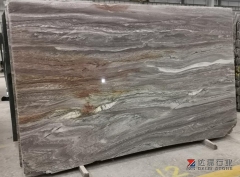 Purple White Grey Marble Big Slabs Wholesale