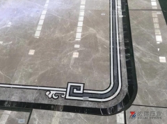 Elengance Grey Marble Polished Lobby Floor Tiles