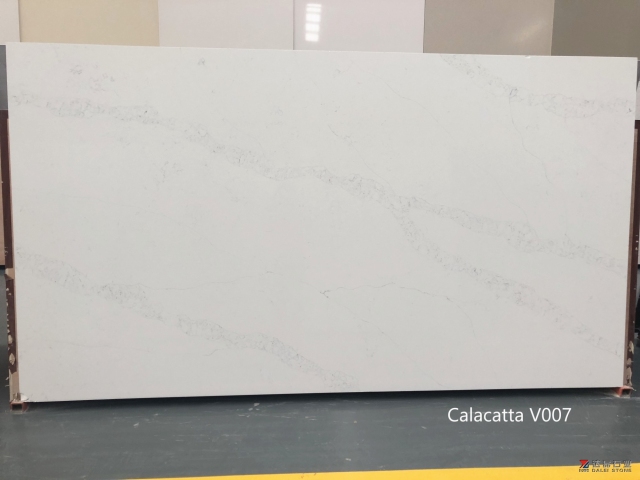Calacatta White Quartz Big Slabs