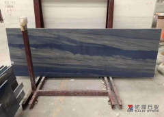 Blue Marble Tiles Polished Top Surface