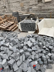 New G654 Crazy Paver Stone Sesame Dark Grey Granite Irregular Paving Stone Factory Price