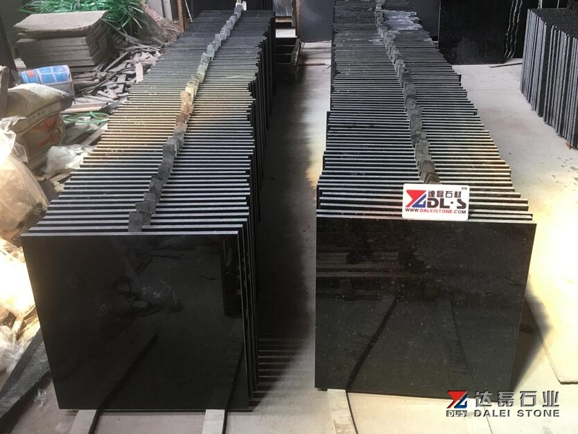 Angola Black Polished Tiles Discount Price Wholesale