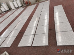 Grey Color Terrazzo Artificial Stone Cut To Size Supply to Building Project