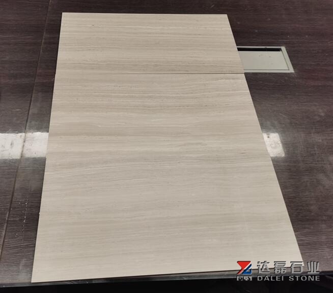White Wooden Marble Polished Slabs Tiles On Sale Discount Price