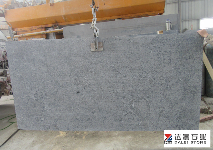 Blue Limestone Flamed Brush Big Slabs Lenth 2200up