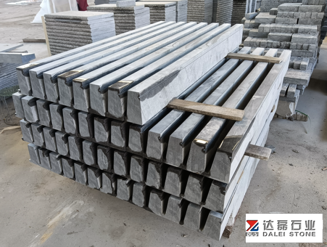 Blue Limestone Windows Sills Honed Natural Stone Window Edge