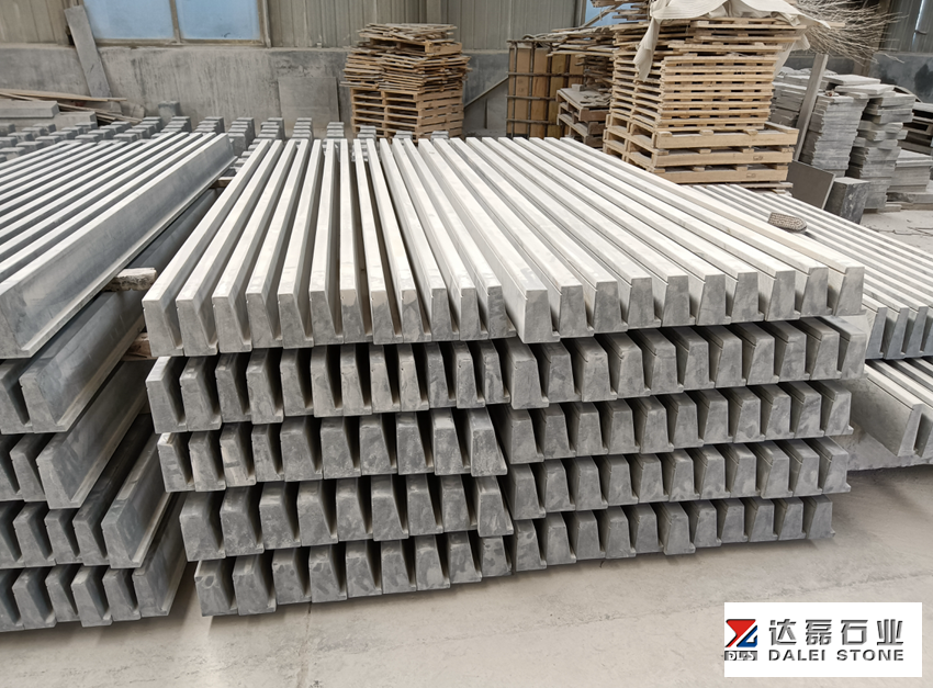 Blue Limestone Windows Sills Honed Natural Stone Window Edge