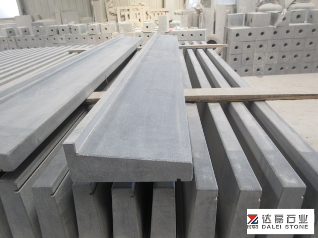 Blue Limestone Windows Sills Honed Natural Stone Window Edge