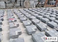Blue Limestone Kerbstones Curbstone Honed Outdoor Pavers