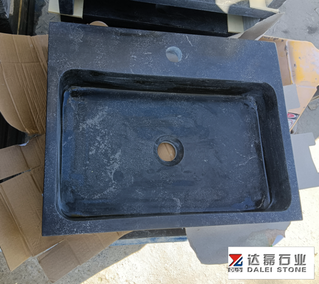 Blue Limestone Wash Basins Sinks