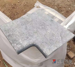 Blue Limestone Swimming Pool Tiles Coping Tiles Flamed Brush
