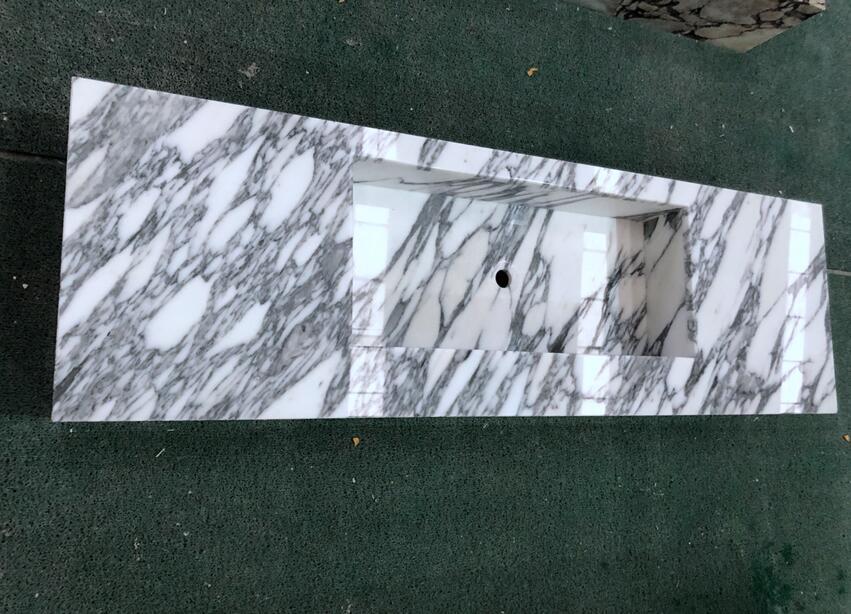 Arabescato White Marble Countertops Bench Tops