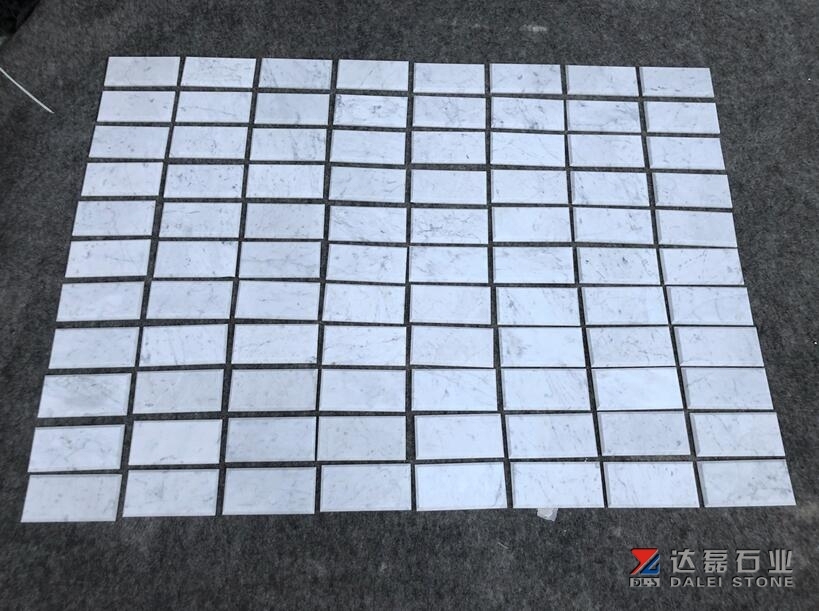White Carrara Marble Subway Tiles Honed Tiles