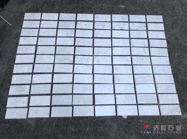 White Carrara Marble Subway Tiles Honed Tiles