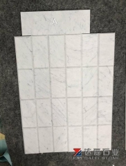 White Carrara Marble Subway Tiles Honed Tiles