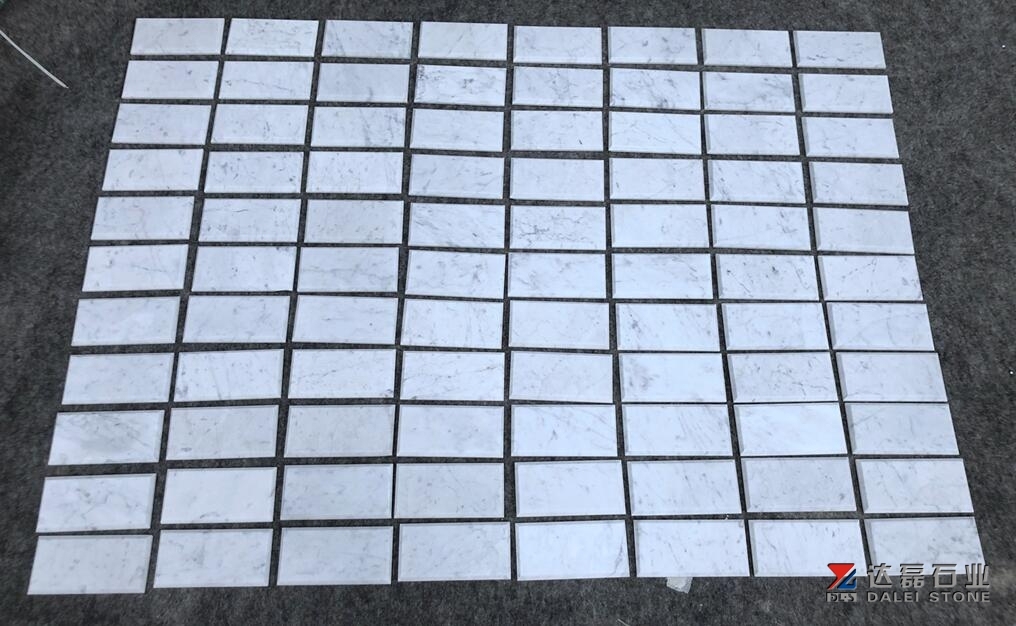 White Marble Carrara White Subway Tiles Thin Tiles