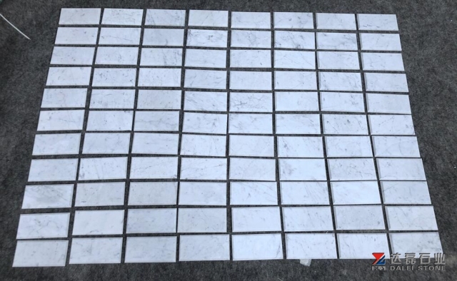 White Marble Carrara White Subway Tiles Thin Tiles