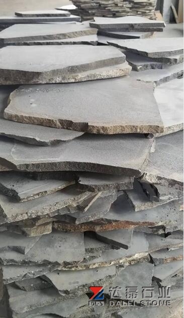 Blue Andesite Crazy Paver Tiles Honed Finish Way