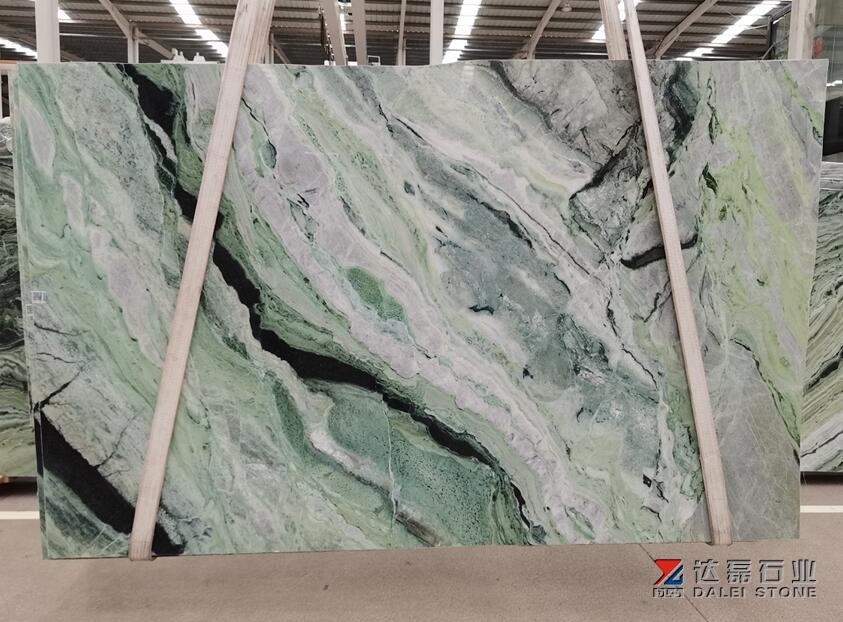 Nice Raggio Verde Slabs Green Marble Big Slabs