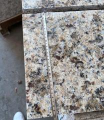 Polished Granite Amarello Gold Cut To Size Granite Tiles
