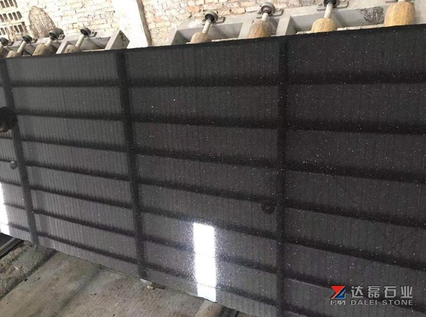 Black Galaxy Polished Small Slabs Discount Prices Wholesale