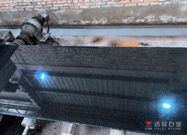 Black Galaxy Polished Small Slabs Discount Prices Wholesale