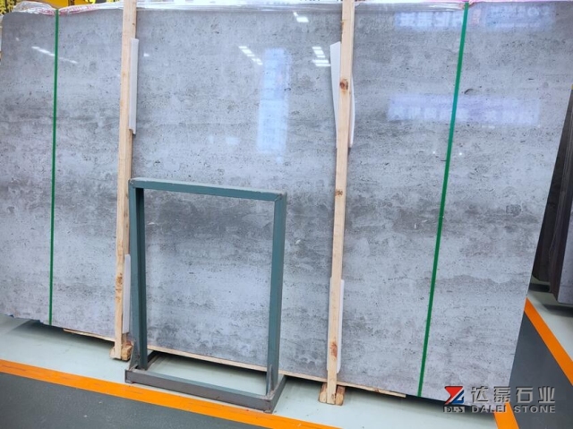 Moon Grey Marble Big Slabs Wholesale Instocking 6 Bundles